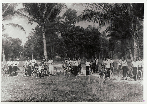 School girls of Dara School Chiang Mai 1950